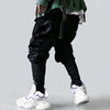 Black Ninja Detachable Jogger Shorts