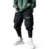 Black Ninja Detachable Jogger Shorts