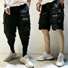 Black Ninja Detachable Jogger Shorts